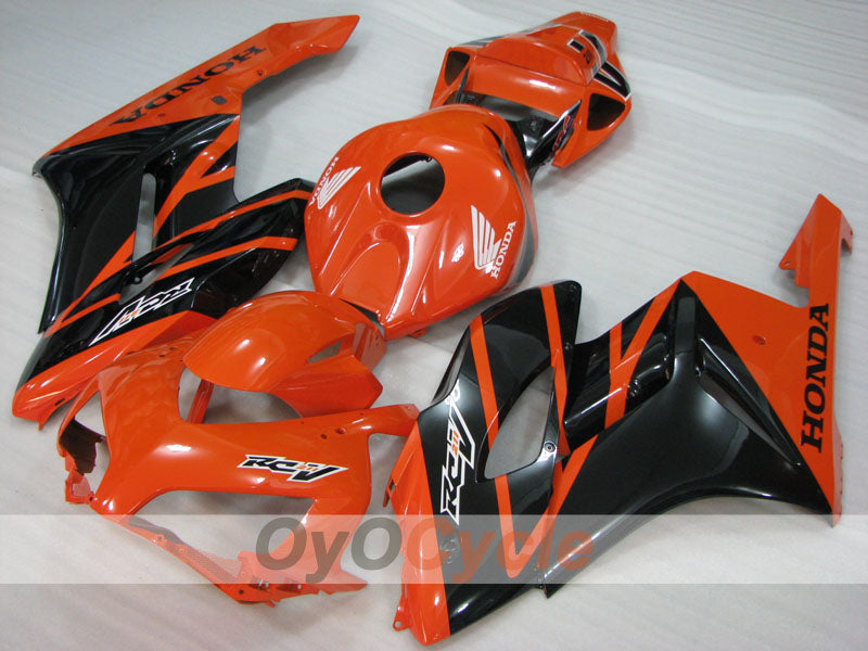 Einspritzverkleidungssatz für CBR1000RR 04-05 - Orange, Schwarz, Matt - HRC #OYO87904947 Hauptbild