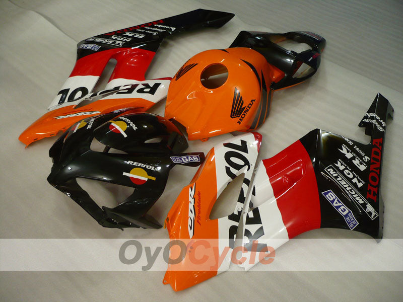 Einspritzverkleidungssatz für CBR1000RR 04-05 - Orange, Schwarz - Repsol #OYO87904962 Zweitbild