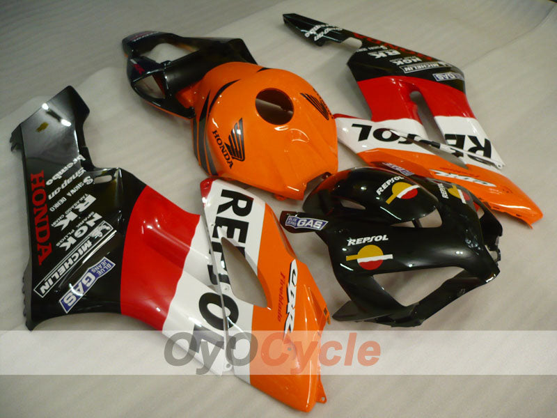 Einspritzverkleidungssatz für CBR1000RR 04-05 - Orange, Schwarz - Repsol #OYO87904962 Hauptbild