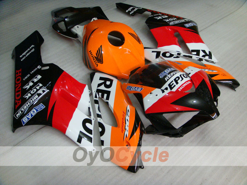 Einspritzverkleidungs-Kit für CBR1000RR 04-05 - Orange, Schwarz - Repsol #OYO87904964 Hauptbild