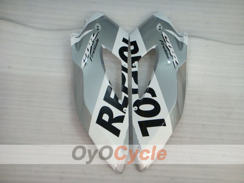 Einspritzverkleidungs-Kit für CBR1000RR 04-05 - Weiß, Silber - Repsol #OYO87904967