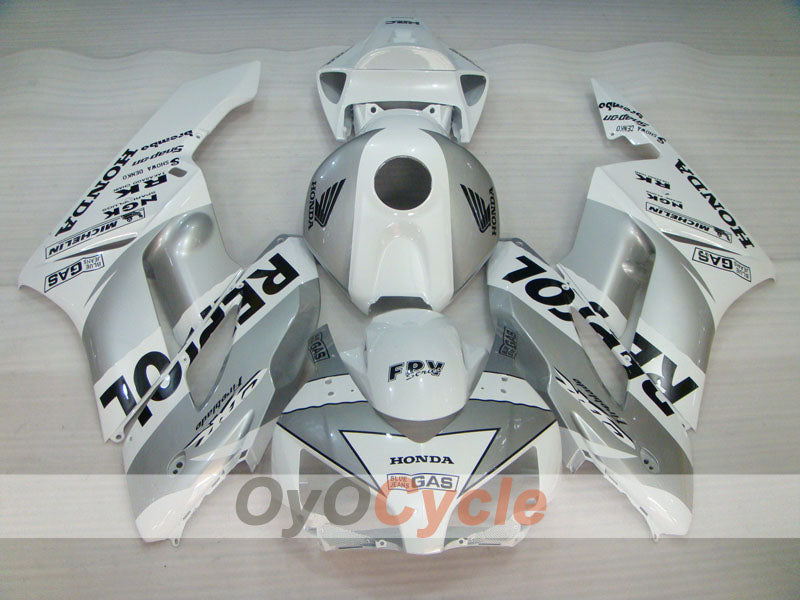 Einspritzverkleidungs-Kit für CBR1000RR 04-05 - Weiß, Silber - Repsol #OYO87904967 Hauptbild