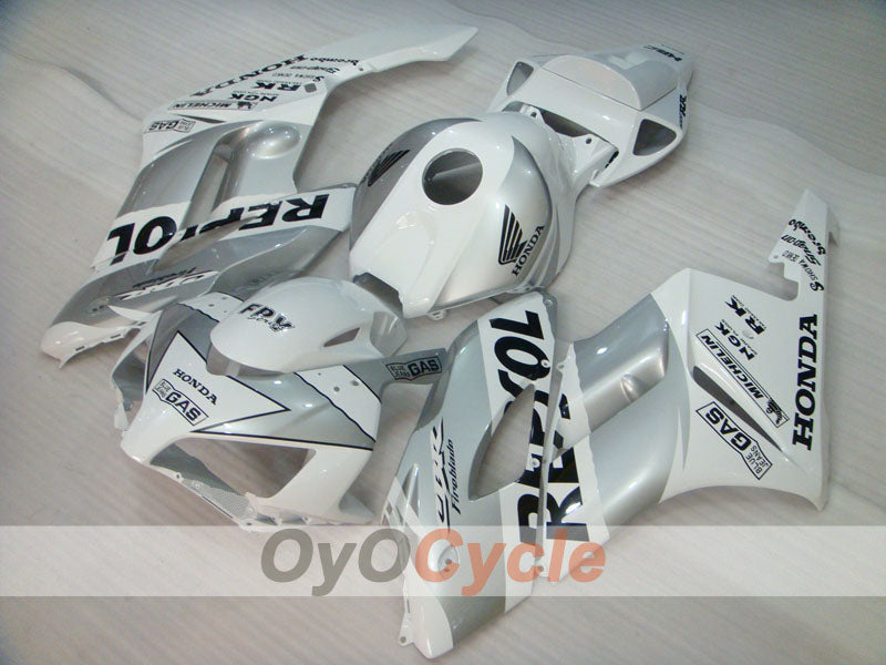 Einspritzverkleidungs-Kit für CBR1000RR 04-05 - Weiß, Silber - Repsol #OYO87904967 Zweitbild