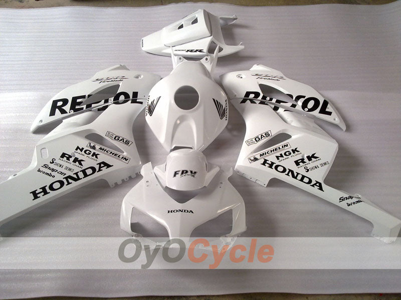 Einspritzverkleidungs-Kit für CBR1000RR 04-05 - Weiß, Silber - Repsol #OYO87904968 Hauptbild