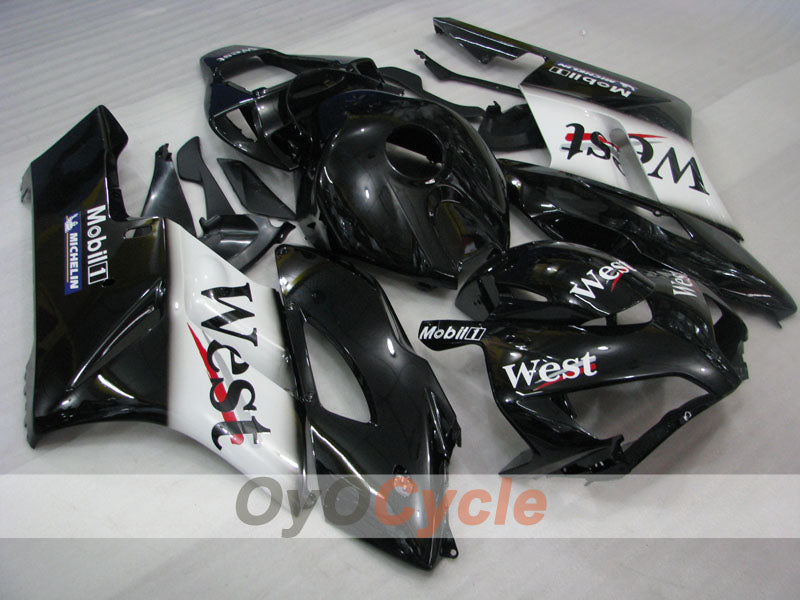 Einspritzverkleidungs-Kit für CBR1000RR 04-05 - Weiß, Schwarz - West #OYO87904970 Zweitbild