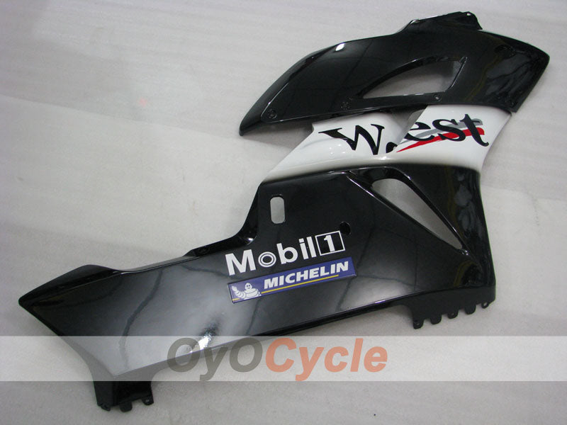 Einspritzverkleidungs-Kit für CBR1000RR 04-05 - Weiß, Schwarz - West #OYO87904970