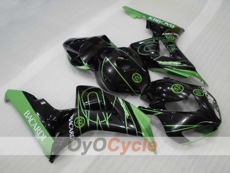 Einspritzverkleidungs-Kit für CBR1000RR 06-07 - Grün, Schwarz - BACARDI #OYO87904974 Hauptbild