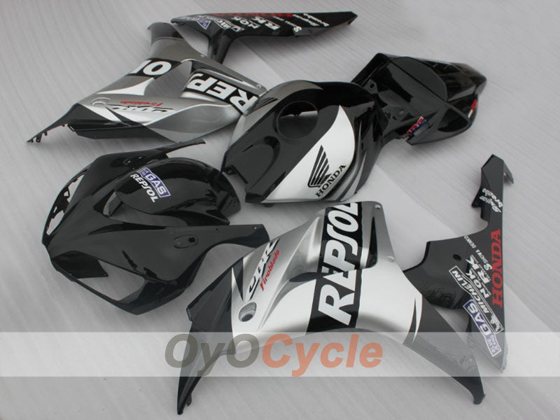 Einspritz-Verkleidungskit für CBR1000RR 06-07 - Schwarz, Silber - Repsol #OYO87904977 Zweitbild