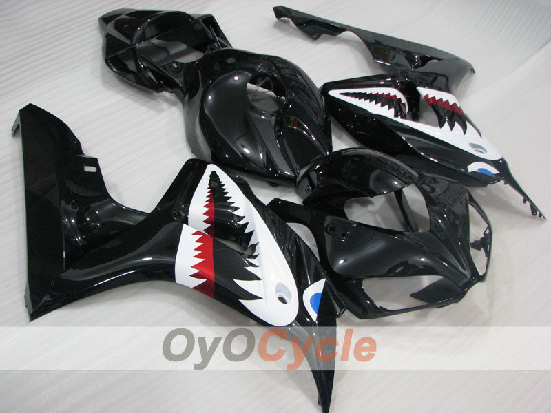 Einspritz-Verkleidungskit für CBR1000RR 06-07 - Schwarz - Shark #OYO87904979 Hauptbild