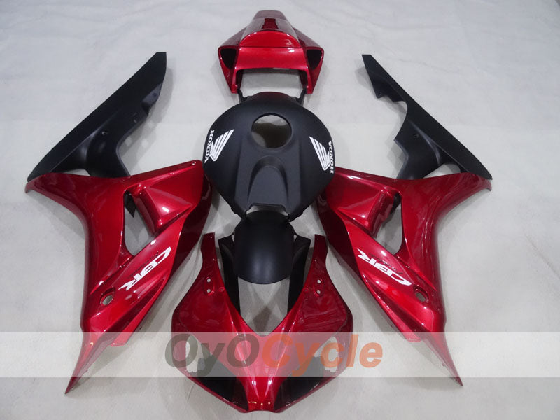 Einspritz-Verkleidungskit für CBR1000RR 06-07 - Weinrot, Schwarz - Werksstil #OYO87904980 Zweitbild