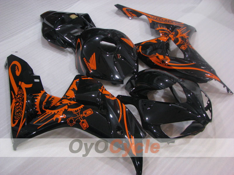 Einspritz-Verkleidungskit für CBR1000RR 06-07 - Orange, Schwarz - Individuell #OYO87904982 Hauptbild