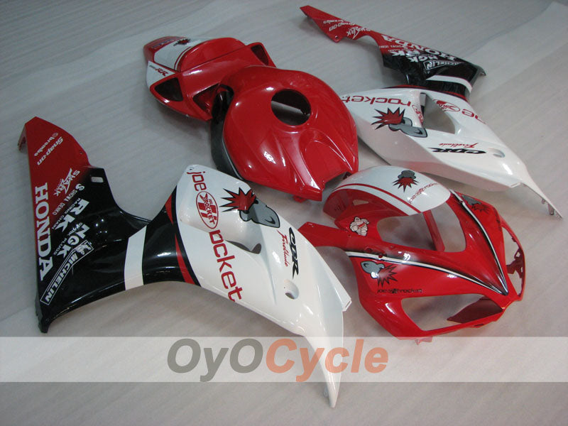 Einspritz-Verkleidungskit für CBR1000RR 06-07 - Rot, Weiß - HRC #OYO87904983 Hauptbild