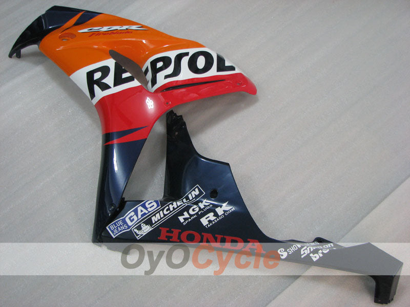 Einspritz-Verkleidungskit für CBR1000RR 06-07 - Orange, Schwarz - Repsol #OYO87904988