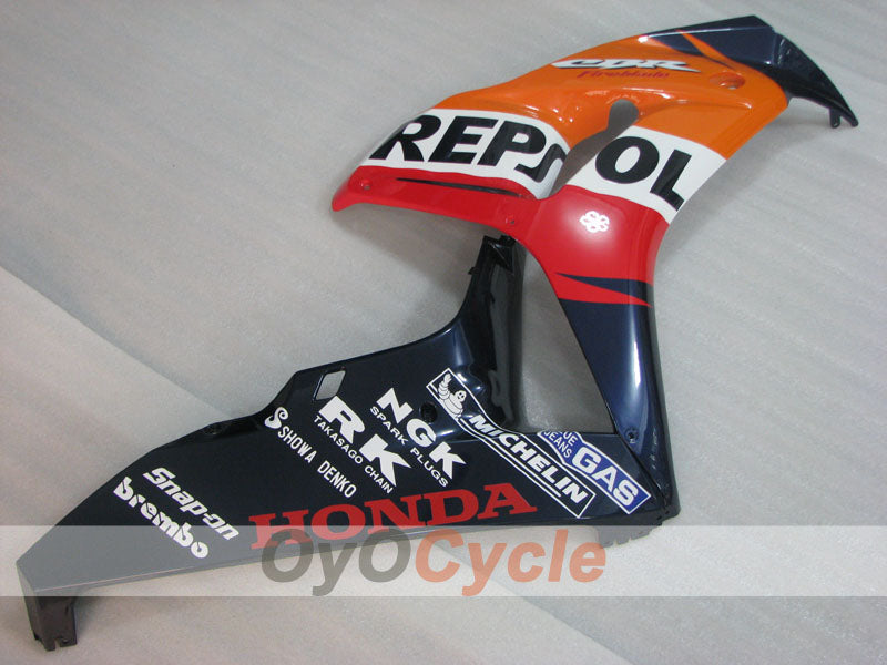 Einspritz-Verkleidungskit für CBR1000RR 06-07 - Orange, Schwarz - Repsol #OYO87904988