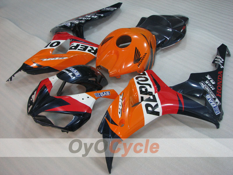 Einspritz-Verkleidungskit für CBR1000RR 06-07 - Orange, Schwarz - Repsol #OYO87904988