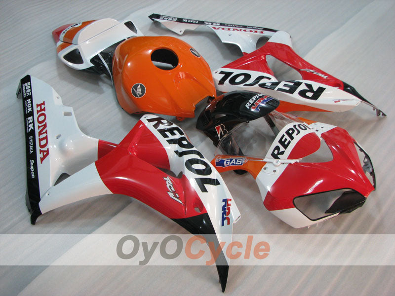 Einspritzverkleidungssatz für CBR1000RR 06-07 - Orange, Weiß - Repsol #OYO87904990 Hauptbild