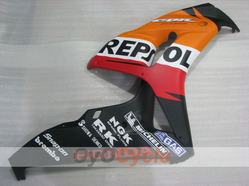 Einspritzverkleidungssatz für CBR1000RR 06-07 - Orange, Schwarz - Repsol #OYO87904991