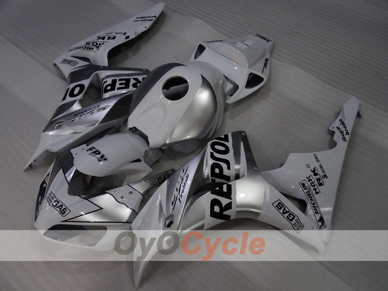 Einspritz-Verkleidungskit für CBR1000RR 06-07 - Weiß, Silber - Repsol #OYO87905002 Zweitbild
