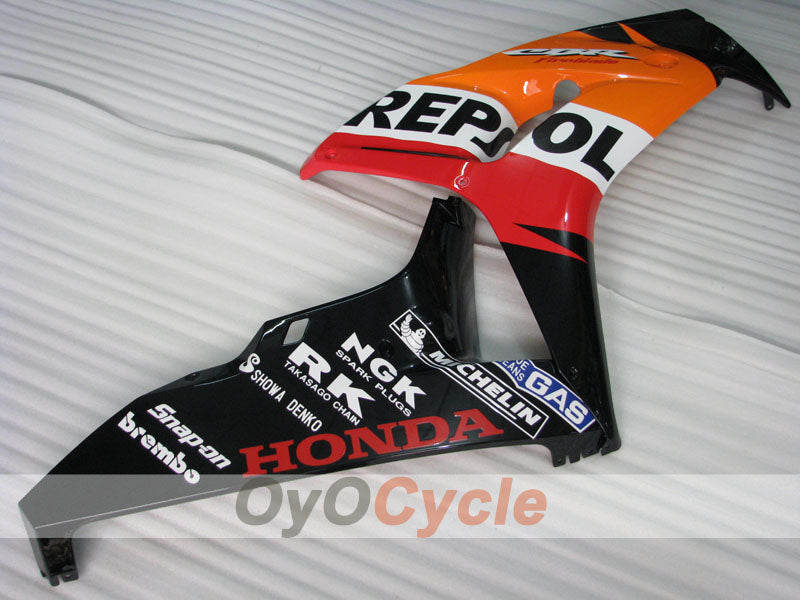 Einspritz-Verkleidungskit für CBR1000RR 06-07 - Orange, Schwarz - Repsol #OYO87905003