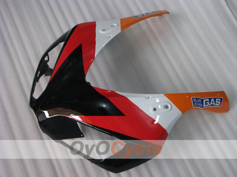 Einspritz-Verkleidungskit für CBR1000RR 06-07 - Orange, Schwarz - Repsol #OYO87905003