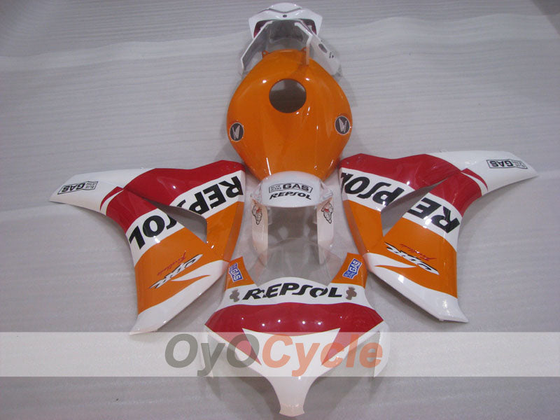 Einspritz-Verkleidungskit für CBR1000RR 08-11 - Rot, Orange, Weiß - Repsol #OYO87905011 Hauptbild