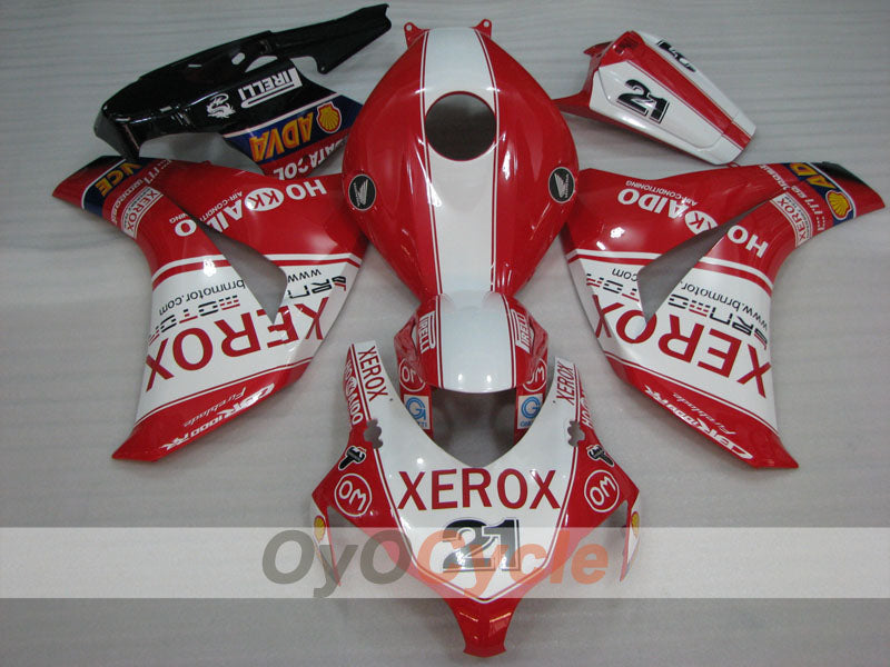 Einspritz-Verkleidungskit für CBR1000RR 08-11 - Rot, Weiß - Xerox #OYO87905012 Zweitbild