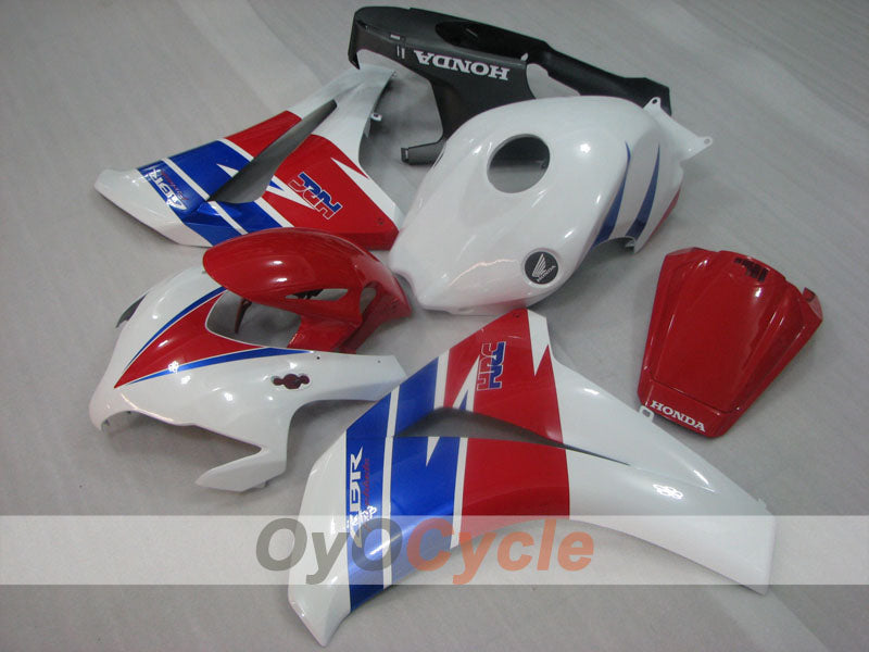 Spritzguss-Verkleidungssatz für CBR1000RR 08-11 - Rot, Weiß - HRC #OYO87905014 Zweitbild