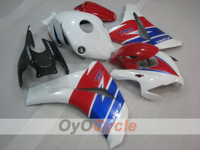 Spritzguss-Verkleidungssatz für CBR1000RR 08-11 - Rot, Weiß - HRC #OYO87905014