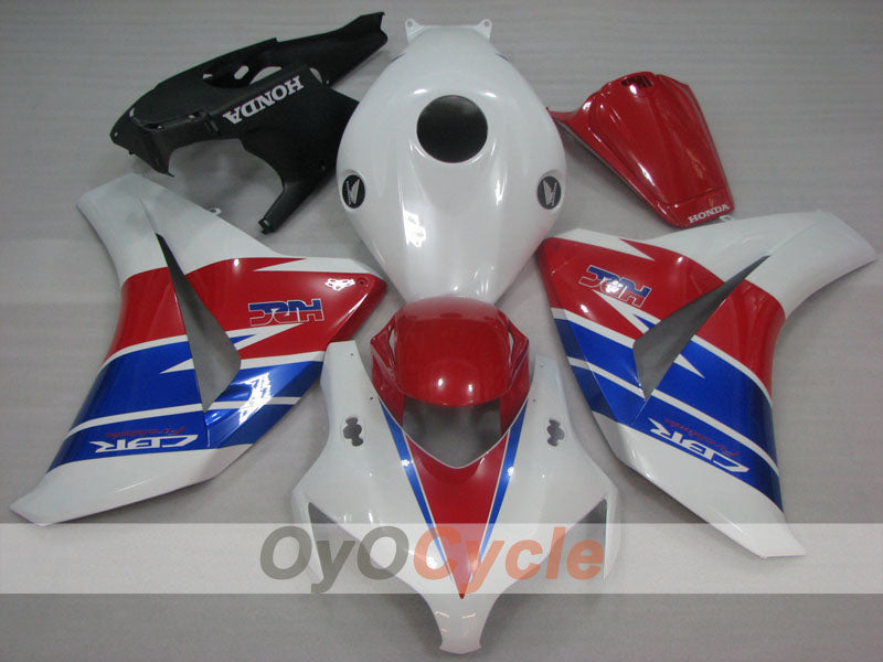 Spritzguss-Verkleidungssatz für CBR1000RR 08-11 - Rot, Weiß - HRC #OYO87905014