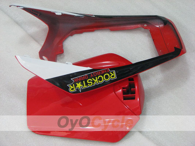 Spritzguss-Verkleidungssatz für CBR1000RR 08-11 - Rot, Schwarz - Rockstar #OYO87905017
