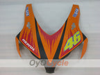 Spritzguss-Verkleidungssatz für CBR1000RR 08-11 - Orange, Schwarz - Rossi #OYO87905018