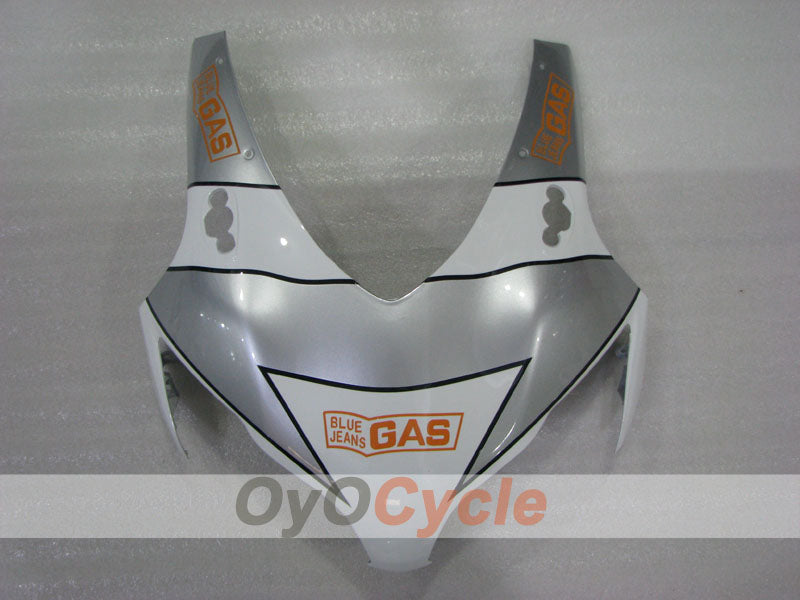 Spritzguss-Verkleidungssatz für CBR1000RR 08-11 - Weiß, Silber - Repsol #OYO87905020
