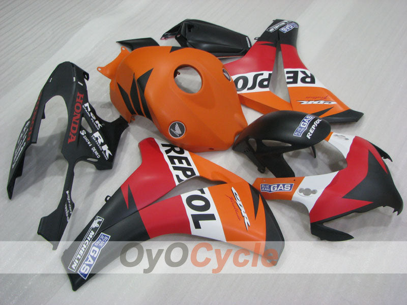 Spritzguss-Verkleidungssatz für CBR1000RR 08-11 - Rot, Orange, Schwarz - Repsol #OYO87905021 Zweitbild
