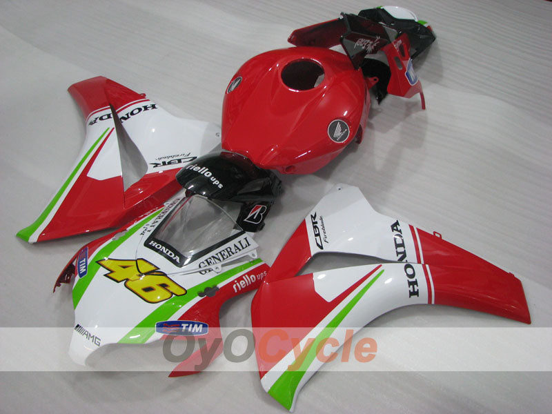 Spritzguss-Verkleidungssatz für CBR1000RR 08-11 - Rot, Weiß - Individuell #OYO87905022 Hauptbild