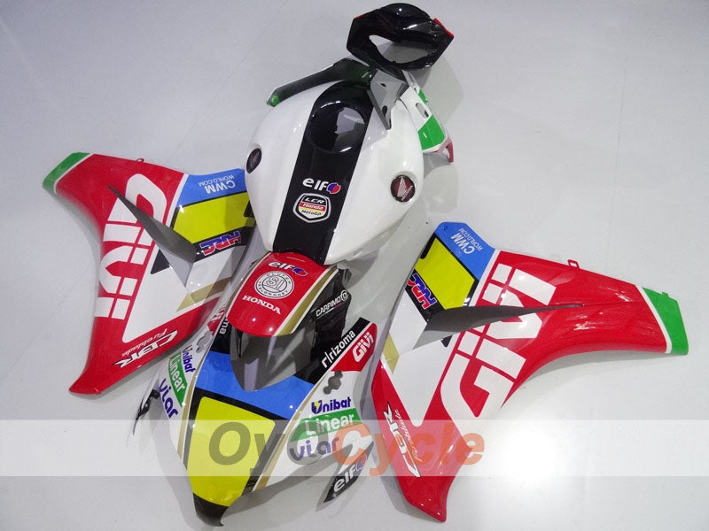 Spritzguss-Verkleidungssatz für CBR1000RR 08-11 - Rot, Weiß, Schwarz - GIVI #OYO87905024 Zweitbild