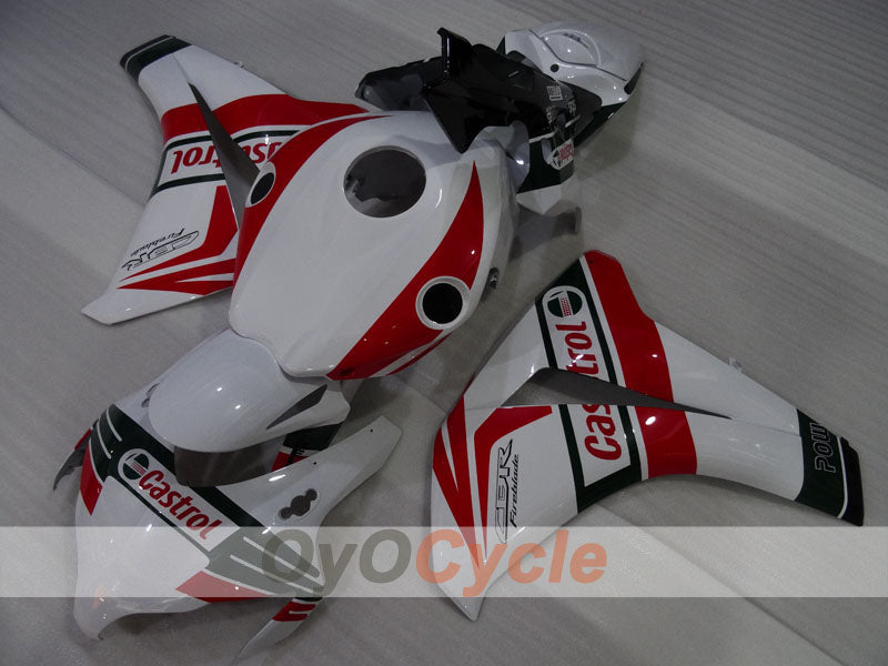 Spritzguss-Verkleidungssatz für CBR1000RR 08-11 - Rot, Weiß - Castrol #OYO87905025 Zweitbild