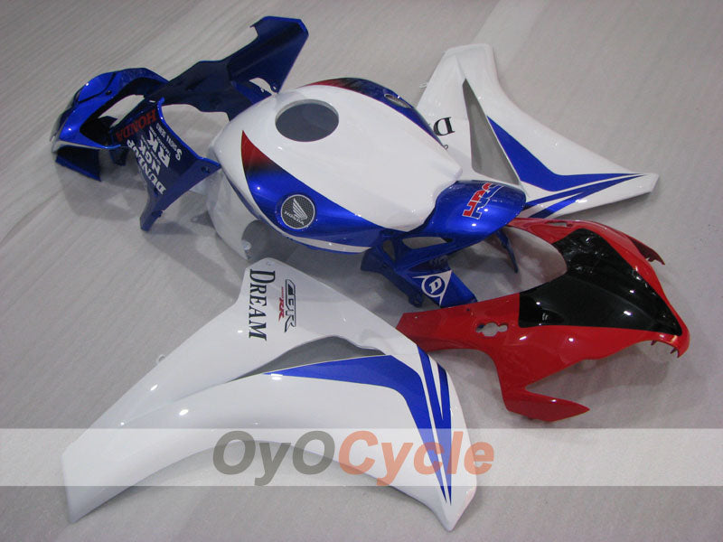 Verkleidungssatz für Einspritzung für CBR1000RR 08-11 - Rot, Weiß - Dream #OYO87905027