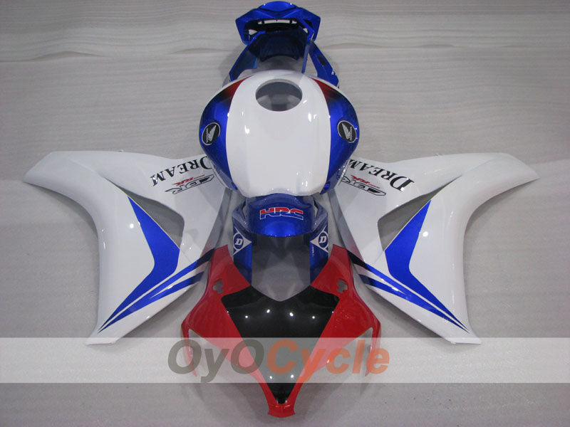 Verkleidungssatz für Einspritzung für CBR1000RR 08-11 - Rot, Weiß - Dream #OYO87905027 Zweitbild