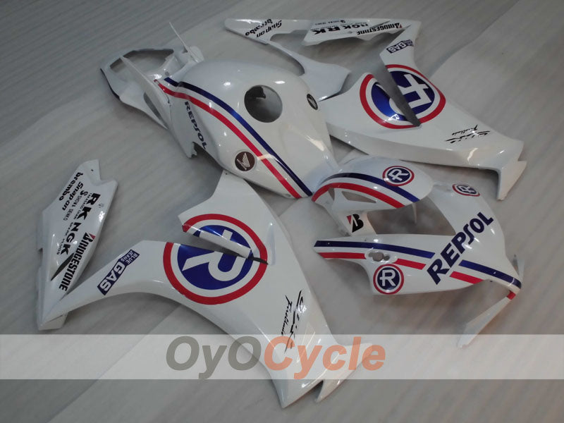 Einspritzverkleidungssatz für 12-16 CBR1000RR - Rot, Weiß - RK #OYO87905039 Hauptbild