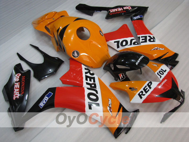 Einspritzverkleidungssatz für 12-16 CBR1000RR - Orange, Schwarz - Repsol #OYO87905040 Hauptbild