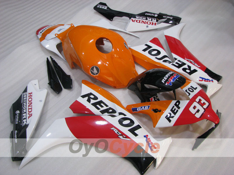 Einspritzverkleidungssatz für 12-16 CBR1000RR - Orange, Weiß - Repsol #OYO87905042 Zweitbild