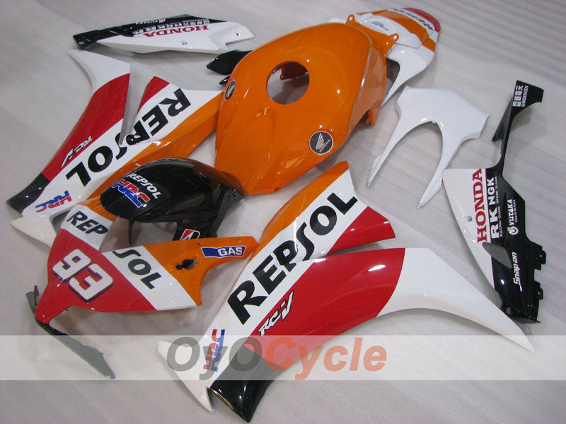 Einspritzverkleidungssatz für 12-16 CBR1000RR - Orange, Weiß - Repsol #OYO87905042 Hauptbild