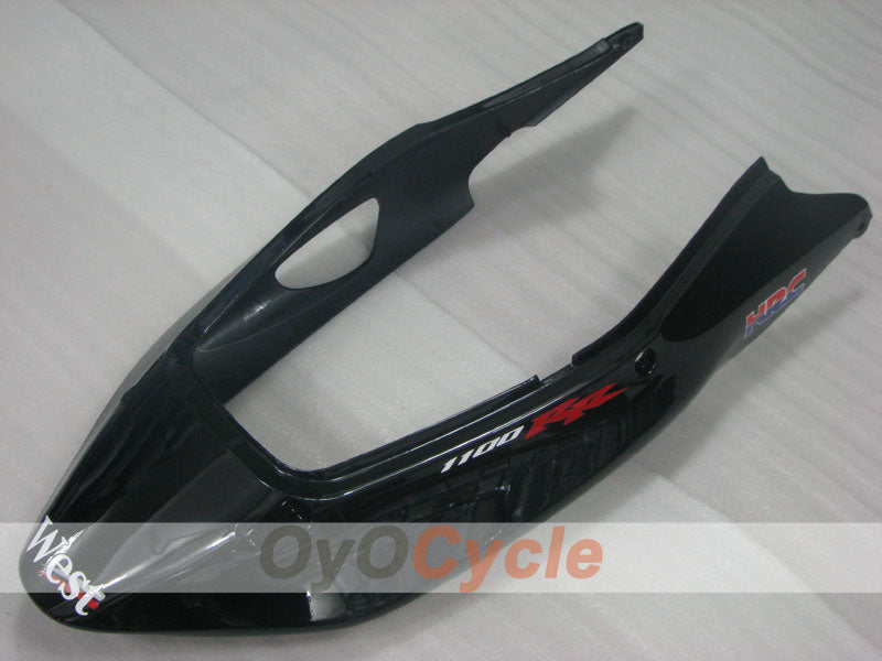 Einspritzverkleidungssatz für 96-07 CBR1100XX - Schwarz - West #OYO87905044