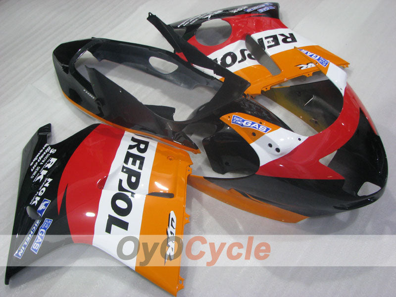 Einspritzverkleidungssatz für 96-07 CBR1100XX - Rot, Schwarz - Repsol #OYO87905049 Hauptbild
