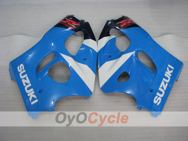 Verkleidungssatz für Suzuki GSXR750, Baujahr 96-99 - Blau, Weiß - Werksstil #OYO87905065
