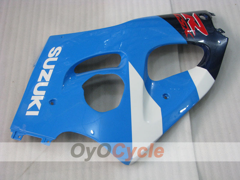 Verkleidungssatz für Suzuki GSXR750, Baujahr 96-99 - Blau, Weiß - Werksstil #OYO87905065