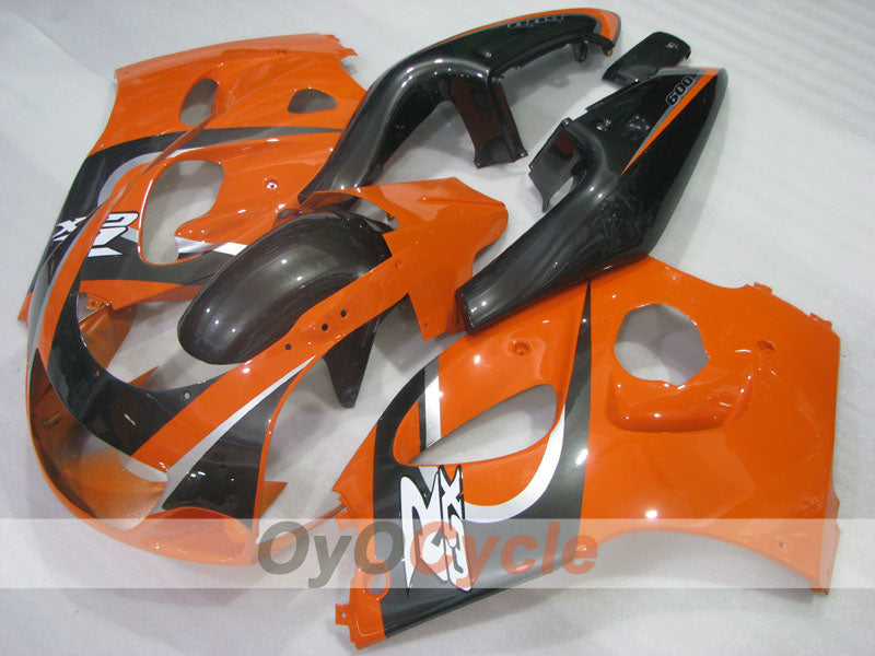 Verkleidungssatz für Suzuki GSXR750, Baujahr 96-99 - Orange, Schwarz - Werksstil #OYO87905066