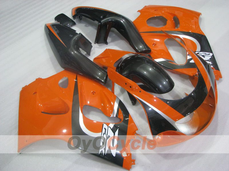 Verkleidungssatz für Suzuki GSXR750, Baujahr 96-99 - Orange, Schwarz - Werksstil #OYO87905066