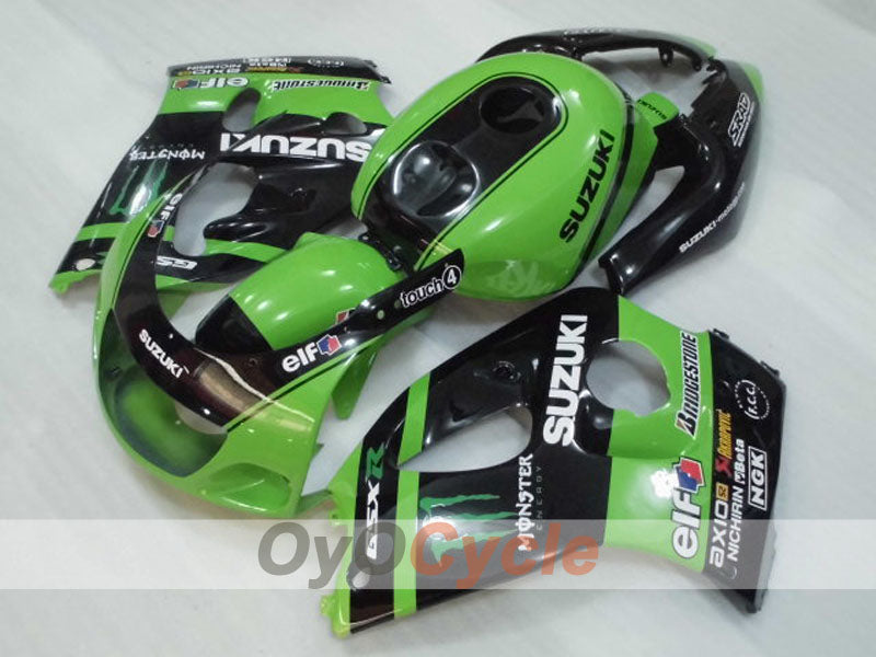 Verkleidungssatz für Suzuki GSXR750, Baujahr 96-99 - Grün, Schwarz - Individuell #OYO87905069 Zweitbild