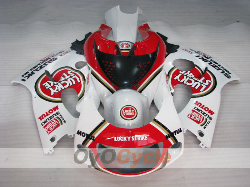 Verkleidungskit für 97-00 Suzuki GSXR600 - Rot, Weiß - Lucky Strike #OYO87905056 Zweitbild